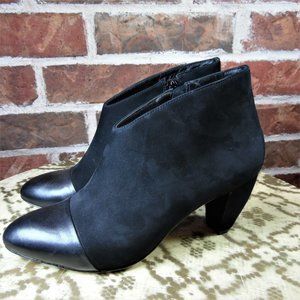Loeffler Randall Black Suede Ankle Boots